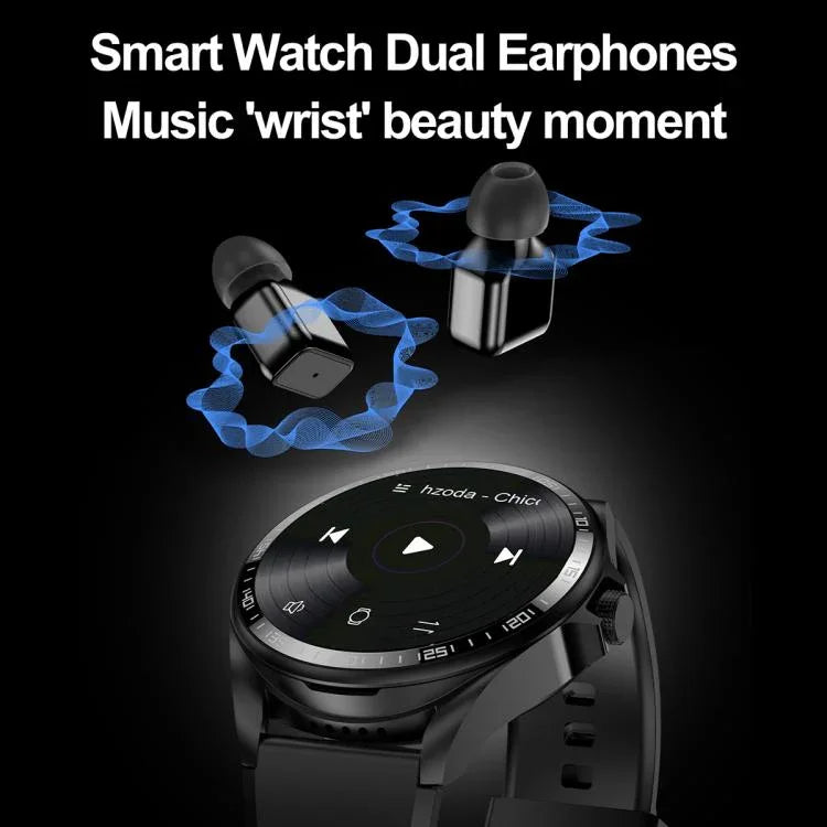 Đồng Hồ Thông Minh F36 Màn Hình Màu TFT 1.46 inch 2 trong 1 Tai Nghe Bluetooth, Hỗ trợ Gọi Bluetooth / NFC