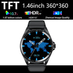 Đồng Hồ Thông Minh F36 Màn Hình Màu TFT 1.46 inch 2 trong 1 Tai Nghe Bluetooth, Hỗ trợ Gọi Bluetooth / NFC