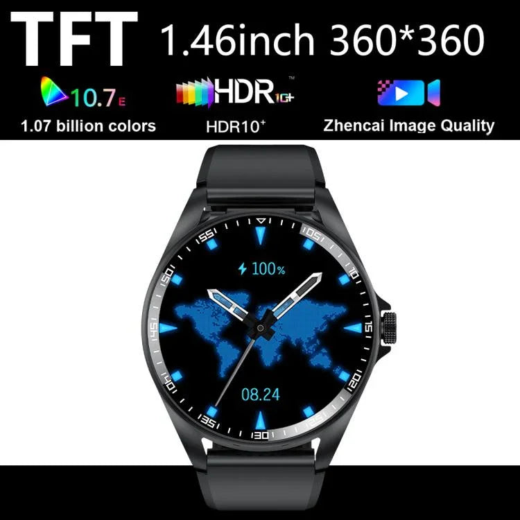Đồng Hồ Thông Minh F36 Màn Hình Màu TFT 1.46 inch 2 trong 1 Tai Nghe Bluetooth, Hỗ trợ Gọi Bluetooth / NFC