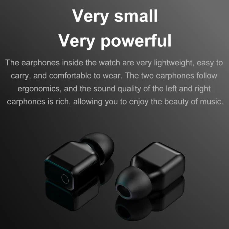 Đồng Hồ Thông Minh F36 Màn Hình Màu TFT 1.46 inch 2 trong 1 Tai Nghe Bluetooth, Hỗ trợ Gọi Bluetooth / NFC