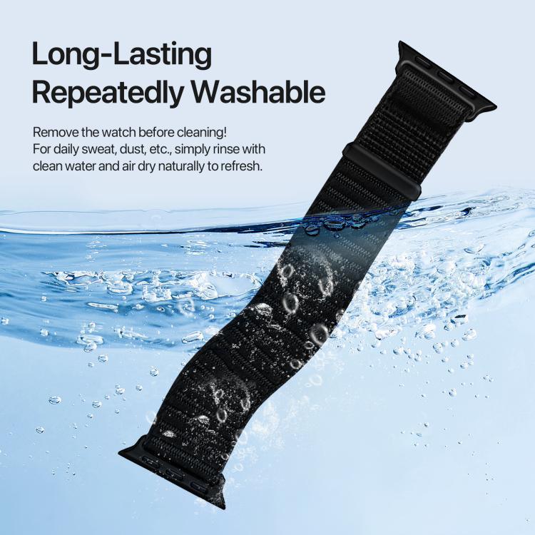 Dây Đeo Đồng Hồ Nylon Dệt Dòng YE DUX DUCIS, Dành Cho Apple Watch 46mm / 49mm / 45mm / 44mm, Dành Cho Apple Watch 42mm / 41mm / 40mm / 38mm