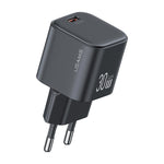 Sạc nhanh mini 30W GaN USB-C / Type-C USAMS CC262, phích cắm EU
