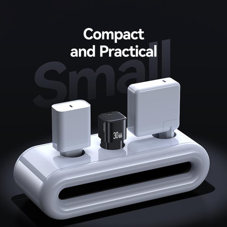 Sạc nhanh mini 30W GaN USB-C / Type-C USAMS CC262, phích cắm EU