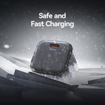 Sạc nhanh mini 30W GaN USB-C / Type-C USAMS CC262, phích cắm EU