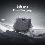 Sạc nhanh mini 30W GaN USB-C / Type-C USAMS CC276, phích cắm Anh