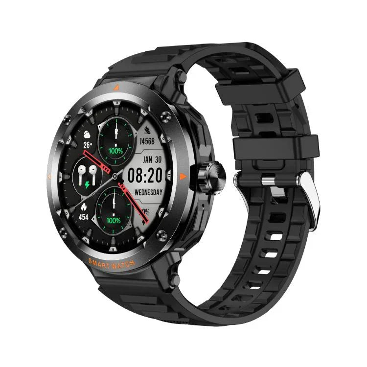 Đồng Hồ Thông Minh Gọi 2 trong 1 Tai Nghe Bluetooth D13, Hỗ trợ Gọi Bluetooth / NFC / Giám Sát Sức Khỏe, Dây Đeo Silicone, Dây Đeo Thép 3 Hạt, Dây Đeo Thép Milanese