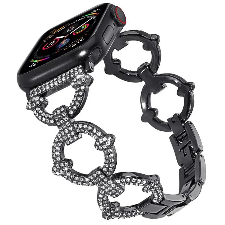 Dây Đeo Đồng Hồ Kim Loại Hình Kim Cương Hình O xDfind, Dành Cho Apple Watch 42 / 44 / 45 / 46 / 49mm, Dành Cho Apple Watch 38 / 40 / 41 / S10 42mm