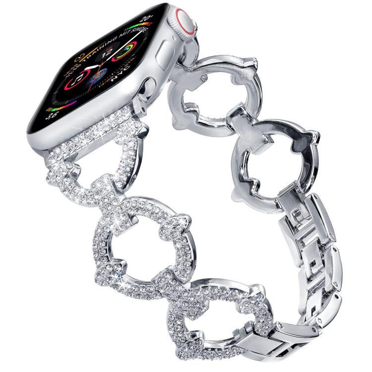 Dây Đeo Đồng Hồ Kim Loại Hình Kim Cương Hình O xDfind, Dành Cho Apple Watch 42 / 44 / 45 / 46 / 49mm, Dành Cho Apple Watch 38 / 40 / 41 / S10 42mm