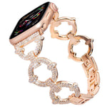 Dây Đeo Đồng Hồ Kim Loại Hình Kim Cương Hình O xDfind, Dành Cho Apple Watch 42 / 44 / 45 / 46 / 49mm, Dành Cho Apple Watch 38 / 40 / 41 / S10 42mm