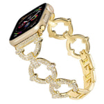 Dây Đeo Đồng Hồ Kim Loại Hình Kim Cương Hình O xDfind, Dành Cho Apple Watch 42 / 44 / 45 / 46 / 49mm, Dành Cho Apple Watch 38 / 40 / 41 / S10 42mm
