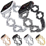 Dây Đeo Đồng Hồ Kim Loại Hình Kim Cương Hình O xDfind, Dành Cho Apple Watch 42 / 44 / 45 / 46 / 49mm, Dành Cho Apple Watch 38 / 40 / 41 / S10 42mm