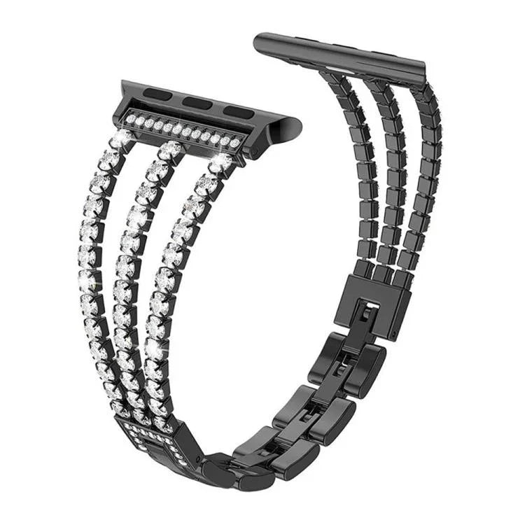 Dây Đeo Đồng Hồ Kim Loại Ba Kim Cương xDfind, Dành Cho Apple Watch 42 / 44 / 45 / 46 / 49mm, Dành Cho Apple Watch 38 / 40 / 41 / S10 42mm
