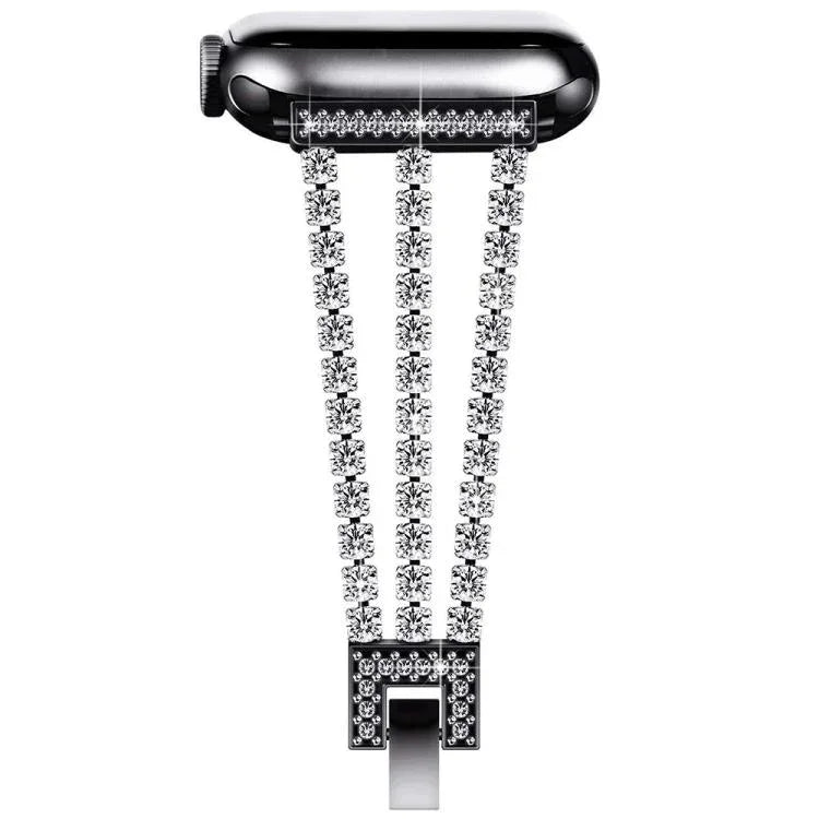 Dây Đeo Đồng Hồ Kim Loại Ba Kim Cương xDfind, Dành Cho Apple Watch 42 / 44 / 45 / 46 / 49mm, Dành Cho Apple Watch 38 / 40 / 41 / S10 42mm