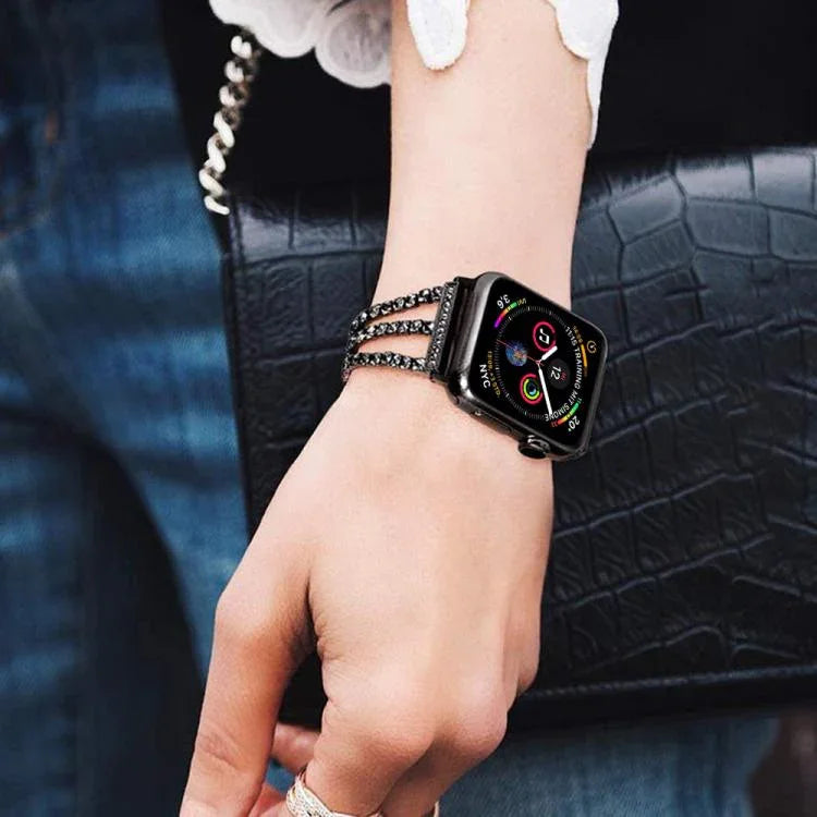 Dây Đeo Đồng Hồ Kim Loại Ba Kim Cương xDfind, Dành Cho Apple Watch 42 / 44 / 45 / 46 / 49mm, Dành Cho Apple Watch 38 / 40 / 41 / S10 42mm