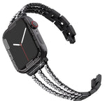 Dây Đeo Đồng Hồ Kim Loại Ba Kim Cương xDfind, Dành Cho Apple Watch 42 / 44 / 45 / 46 / 49mm, Dành Cho Apple Watch 38 / 40 / 41 / S10 42mm