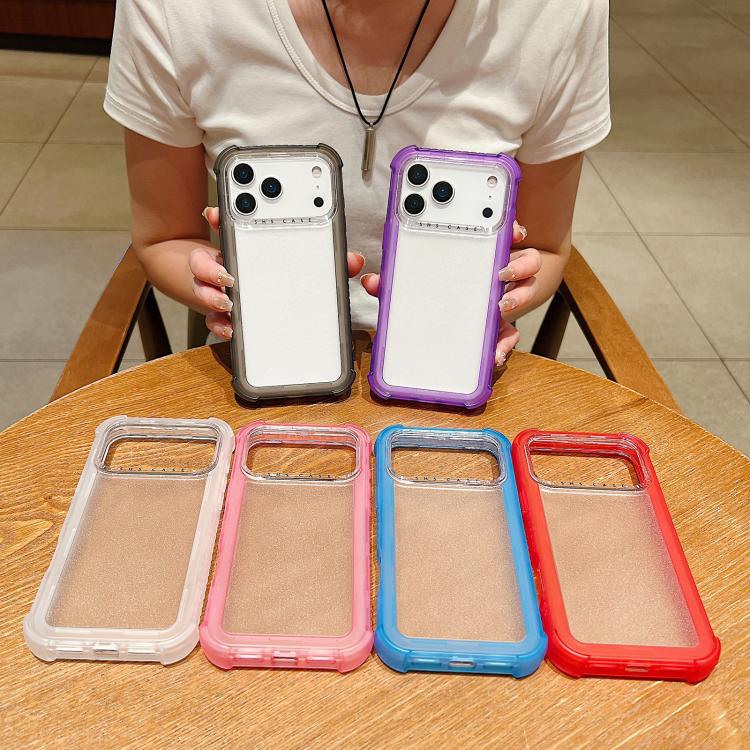 Ốp lưng điện thoại trong mờ nhám kết hợp TPU và PC 3 trong 1, dành cho iPhone 17 Pro Max, iPhone 17 Pro