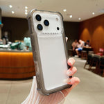 Ốp lưng điện thoại trong mờ nhám kết hợp TPU và PC 3 trong 1, dành cho iPhone 17 Pro Max, iPhone 17 Pro