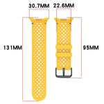 Dây đồng hồ silicone thoáng khí tổ ong khóa đen hợp kim xDfind, Dành cho Samsung Galaxy Watch8 / Watch8 Classic