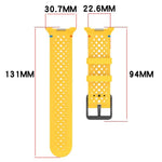 Dây đồng hồ silicone thoáng khí tổ ong khóa đen dạng thang xDfind, Dành cho Samsung Galaxy Watch8 / Watch8 Classic