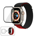 Dây Đeo Đồng Hồ Nylon Vòng Khóa Với Màng Cong 3D, Dành Cho Apple Watch Ultra 2 / 1 49mm