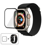 Dây Đeo Đồng Hồ Nylon Vòng Khóa Với Màng Cong 3D, Dành Cho Apple Watch Ultra 2 / 1 49mm