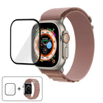 Dây Đeo Đồng Hồ Nylon Vòng Khóa Với Màng Cong 3D, Dành Cho Apple Watch Ultra 2 / 1 49mm