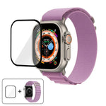 Dây Đeo Đồng Hồ Nylon Vòng Khóa Với Màng Cong 3D, Dành Cho Apple Watch Ultra 2 / 1 49mm