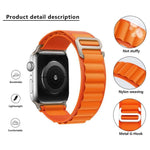 Dây Đeo Đồng Hồ Nylon Vòng Khóa Với Màng Cong 3D, Dành Cho Apple Watch Series 40mm