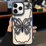 Hollow Butterfly Electroplating TPU Phone Case, For iPhone 11 Pro Max, For iPhone 11