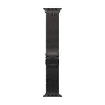 Dây đồng hồ thép không gỉ Milanese khóa dù với phim cong 3D, Dành cho Apple Watch Series 10 46mm, Dành cho Apple Watch Series 10 42mm, Dành cho Apple Watch Series 44mm, Dành cho Apple Watch Series 40mm, Dành cho Apple Watch Ultra 2 / 1 49mm