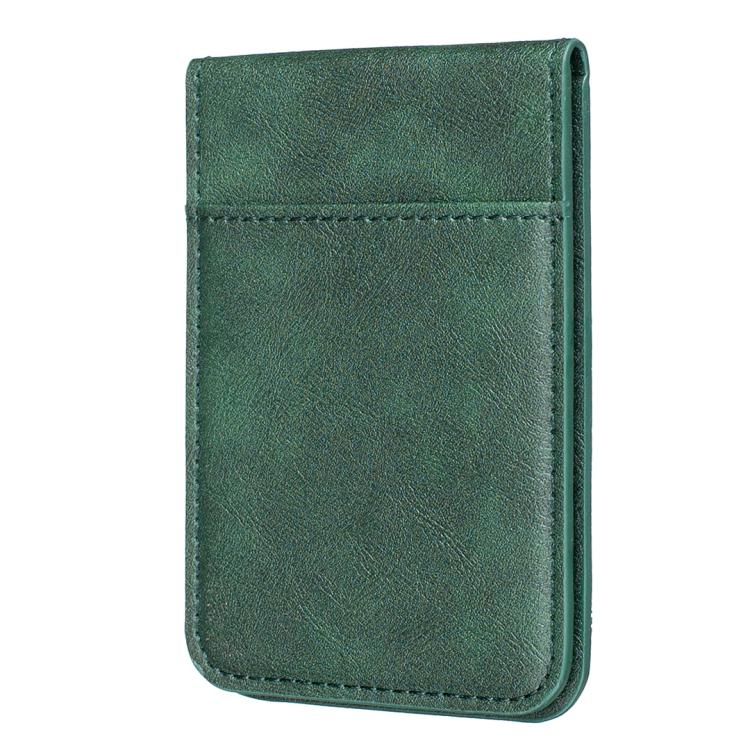 BFK26 Túi đựng thẻ từ tính màu trơn dán mặt sau điện thoại