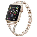 Dây đồng hồ thép không gỉ kim cương xương cá xDfind, Dành cho Apple Watch 42 / 44 / 45 / 46 / 49mm, Dành cho Apple Watch 38 / 40 / 41 / S10 42mm