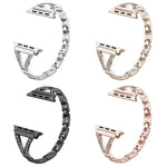 Dây đồng hồ thép không gỉ kim cương xương cá xDfind, Dành cho Apple Watch 42 / 44 / 45 / 46 / 49mm, Dành cho Apple Watch 38 / 40 / 41 / S10 42mm