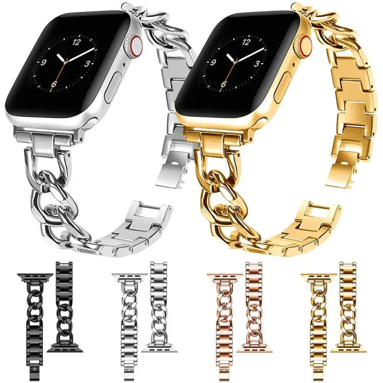 Dây đồng hồ kim loại vòng tròn đôi xDfind, Dành cho Apple Watch 42 / 44 / 45 / 46 / 49mm, Dành cho Apple Watch 38 / 40 / 41 / S10 42mm