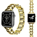 Dây đồng hồ kim loại hình chữ V xDfind, Dành cho Apple Watch 42 / 44 / 45 / 46 / 49mm, Dành cho Apple Watch 38 / 40 / 41 / S10 42mm