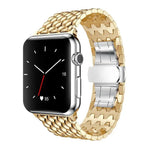 Dây đồng hồ kim loại họa tiết rồng xDfind, Dành cho Apple Watch 42 / 44 / 45 / 46 / 49mm, Dành cho Apple Watch 38 / 40 / 41 / S10 42mm