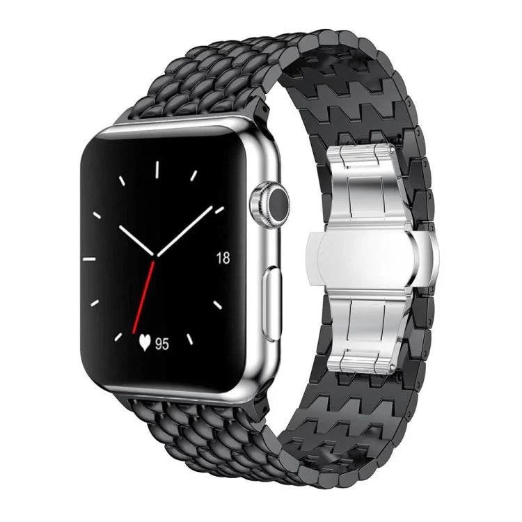 Dây đồng hồ kim loại họa tiết rồng xDfind, Dành cho Apple Watch 42 / 44 / 45 / 46 / 49mm, Dành cho Apple Watch 38 / 40 / 41 / S10 42mm