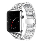 Dây đồng hồ kim loại họa tiết rồng xDfind, Dành cho Apple Watch 42 / 44 / 45 / 46 / 49mm, Dành cho Apple Watch 38 / 40 / 41 / S10 42mm