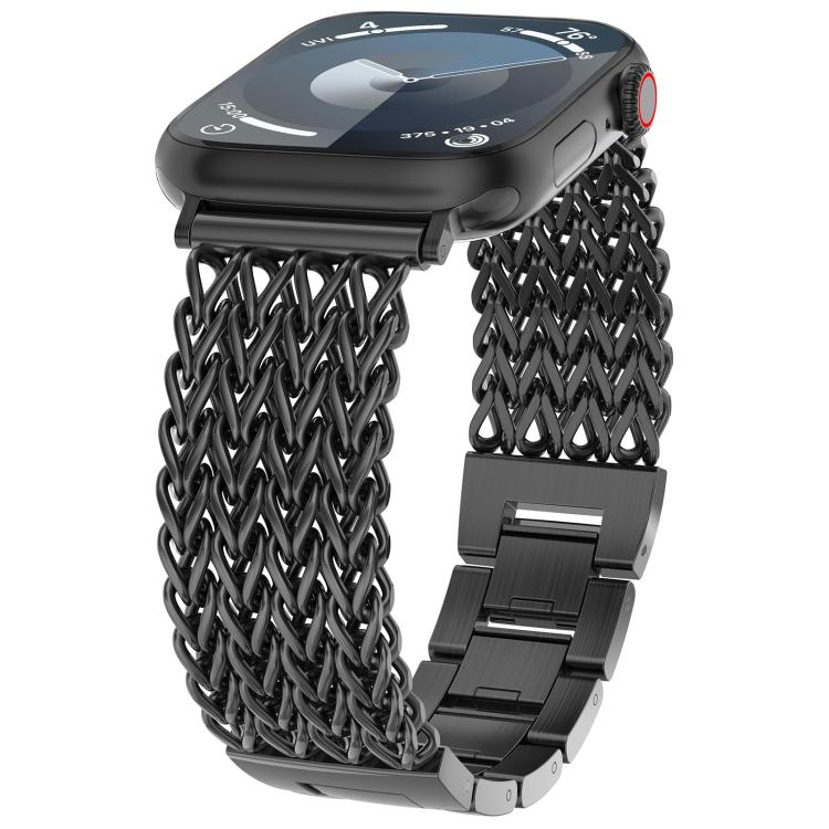 Dây đồng hồ thép không gỉ bện xương cá xDfind, Dành cho Apple Watch 42 / 44 / 45 / 46 / 49mm, Dành cho Apple Watch 38 / 40 / 41 / S10 42mm