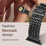 Dây đồng hồ thép không gỉ bện xương cá xDfind, Dành cho Apple Watch 42 / 44 / 45 / 46 / 49mm, Dành cho Apple Watch 38 / 40 / 41 / S10 42mm