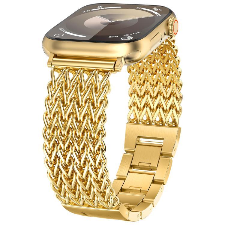 Dây đồng hồ thép không gỉ bện xương cá xDfind, Dành cho Apple Watch 42 / 44 / 45 / 46 / 49mm, Dành cho Apple Watch 38 / 40 / 41 / S10 42mm