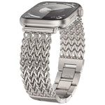 Dây đồng hồ thép không gỉ bện xương cá xDfind, Dành cho Apple Watch 42 / 44 / 45 / 46 / 49mm, Dành cho Apple Watch 38 / 40 / 41 / S10 42mm