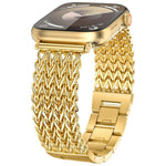 Dây đồng hồ thép không gỉ bện xương cá xDfind, Dành cho Apple Watch 42 / 44 / 45 / 46 / 49mm, Dành cho Apple Watch 38 / 40 / 41 / S10 42mm