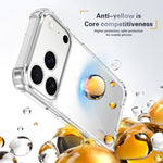 Ốp lưng chống sốc bốn góc Acrylic + TPU, dành cho iPhone 17 Pro Max, iPhone 17 Pro, iPhone 17, iPhone Air