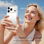 Ốp lưng chống sốc bốn góc Acrylic + TPU, dành cho iPhone 17 Pro Max, iPhone 17 Pro, iPhone 17, iPhone Air