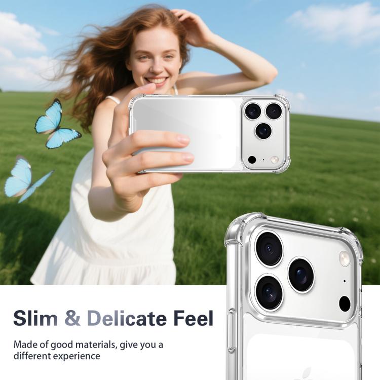 Ốp lưng chống sốc bốn góc Acrylic + TPU, dành cho iPhone 17 Pro Max, iPhone 17 Pro, iPhone 17, iPhone Air