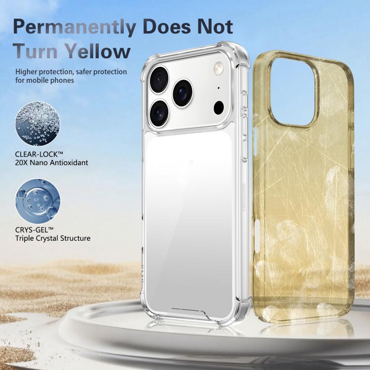 Ốp lưng chống sốc bốn góc Acrylic + TPU, dành cho iPhone 17 Pro Max, iPhone 17 Pro, iPhone 17, iPhone Air