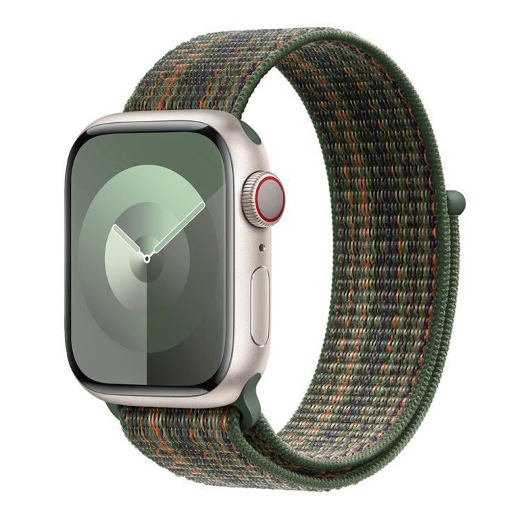 Dây đồng hồ vòng nylon cơ bản với phim cong 3D, Dành cho Apple Watch Series 40mm, Dành cho Apple Watch Ultra 2 / 1 49mm, Dành cho Apple Watch Series 45mm