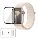 Dây đồng hồ vòng nylon cơ bản với phim cong 3D, Dành cho Apple Watch Series 40mm, Dành cho Apple Watch Ultra 2 / 1 49mm, Dành cho Apple Watch Series 45mm