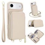 Túi đeo chéo khóa kéo chống RFID đựng thẻ và điện thoại, dành cho iPhone 17 Pro Max, iPhone 17 Pro, iPhone Air, iPhone 15 Pro Max, iPhone 15 Pro, iPhone 15 Plus / 14 Plus